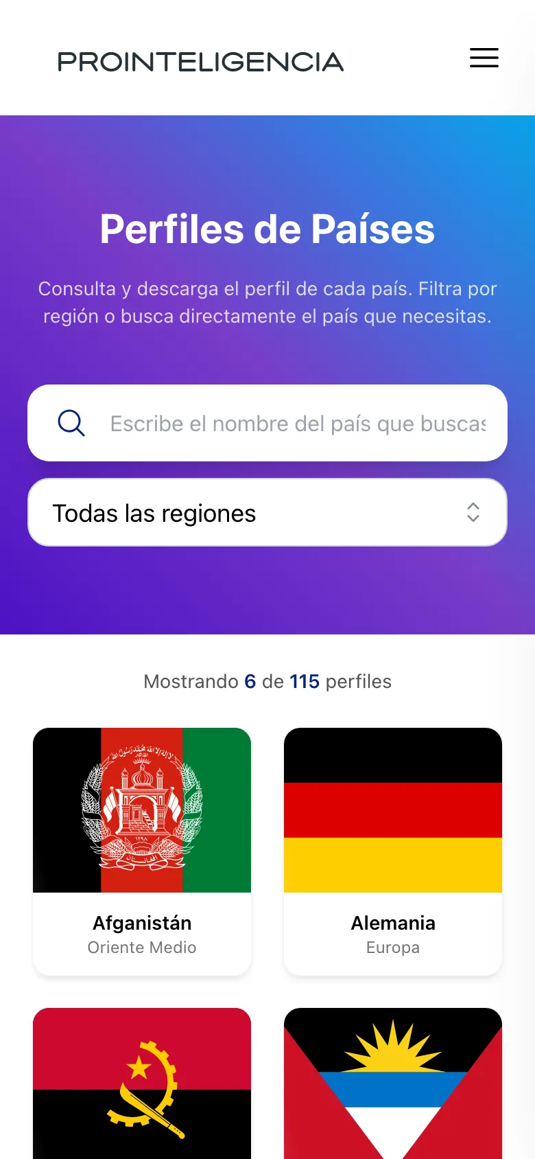ProInteligencia screenshot 2